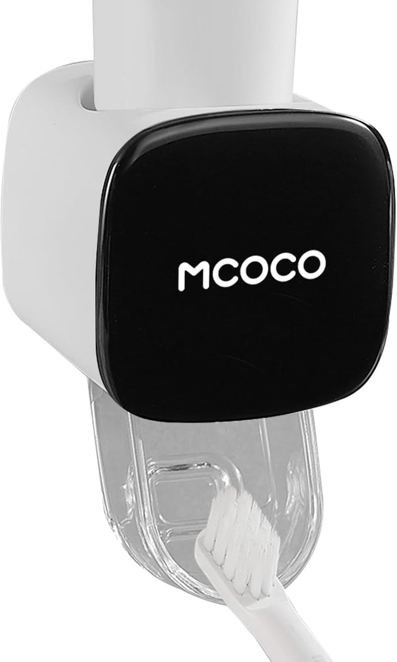MOCOCO Toothpaste Squeezer Minimalist Toothpaste Squeezer Wall Mounted for Bathroom 1 Pcs Black - Image 1